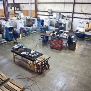LeClaire Manufacturing Co. machine tool shop floor