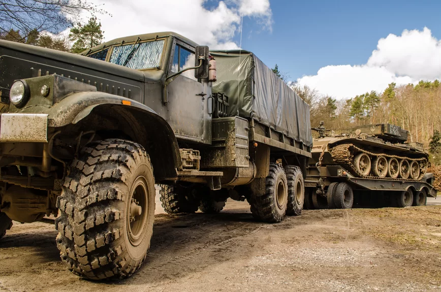 Heavy duty military vehicles